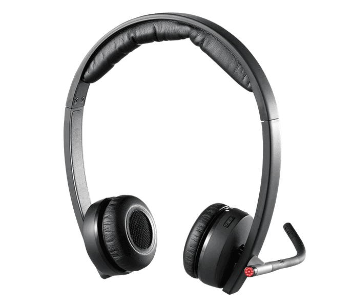 Logitech h820e dual auriculares inalambricos